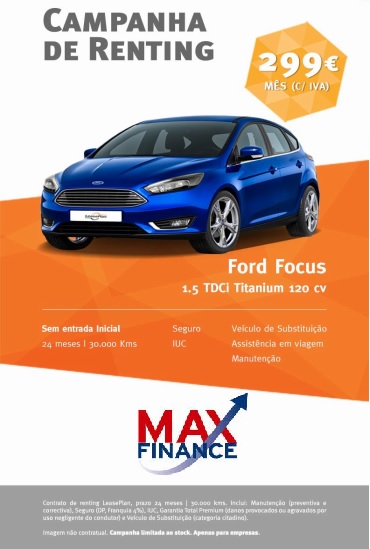Campanha Renting Ford